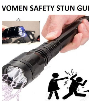 Safety torch stun gun